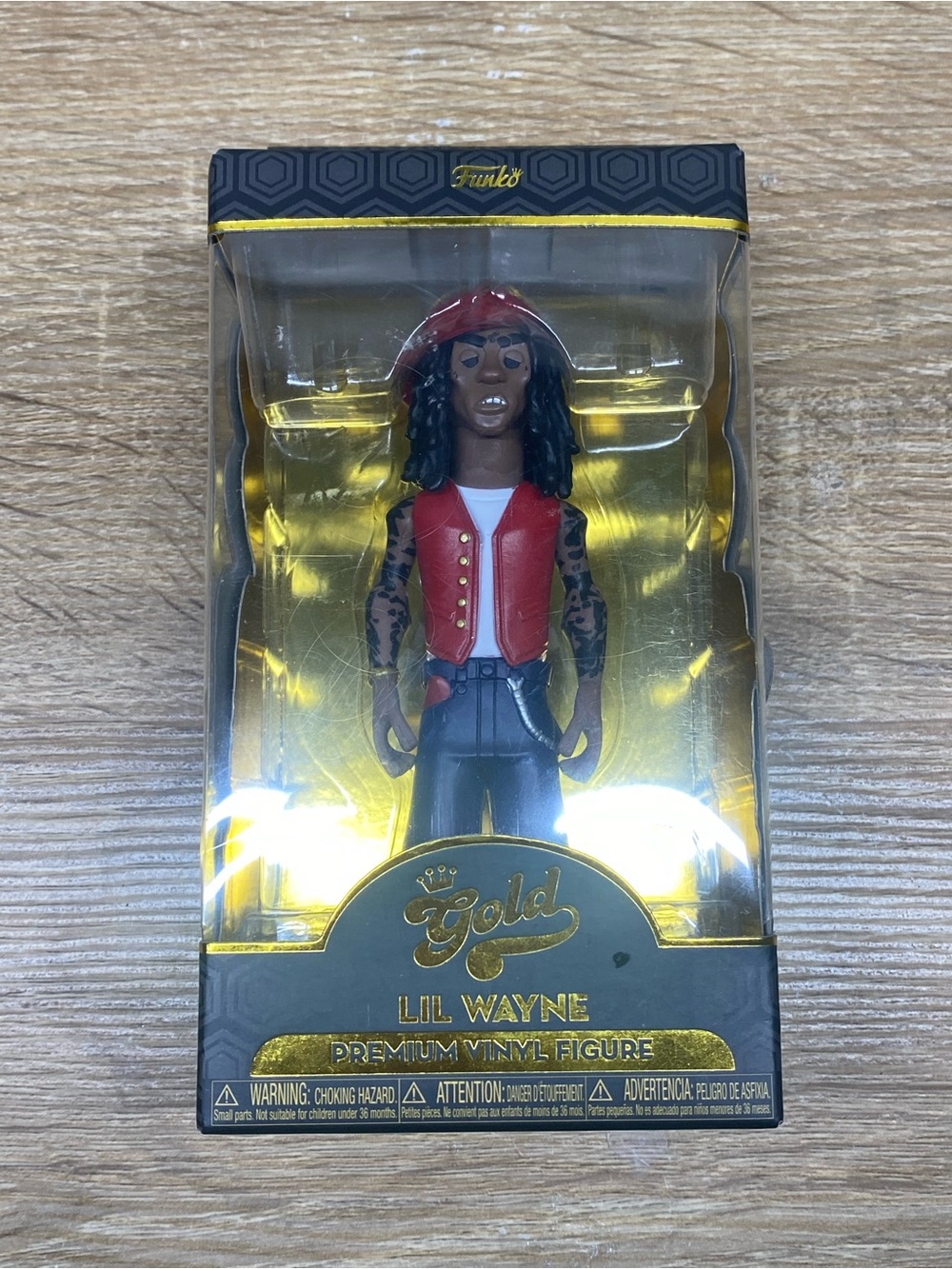 Funko Lil Wayne Vinyl Figure - Red, Black, Gold